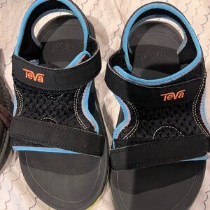 Teva Kids Black and Blue Sport Sandals